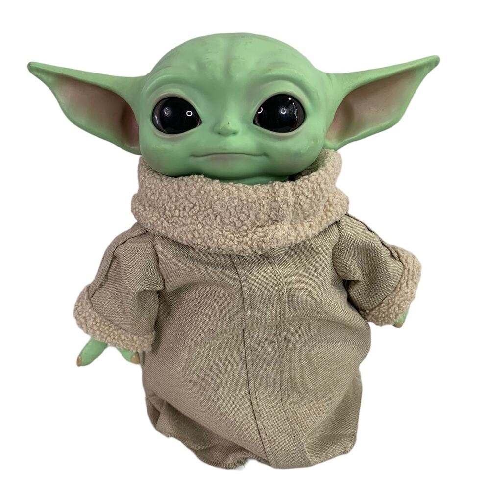Star Wars Mandalorian The Child 11" Plush Baby Yoda Doll Grogo Mattel 2019 GWD85